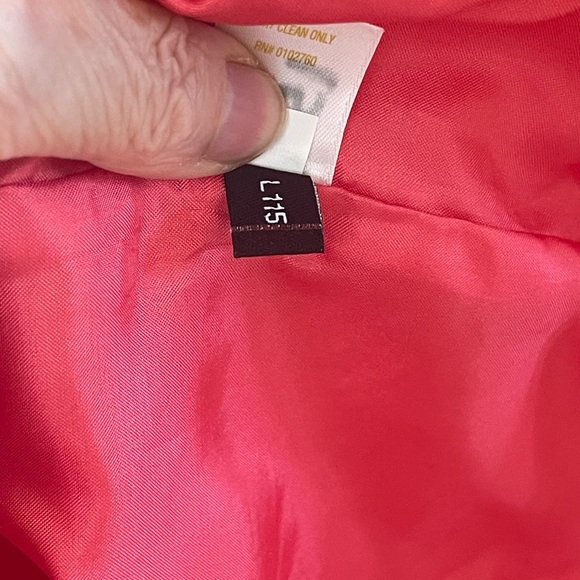 Vintage Kate Spade Elegant Pink and Gold Strapless Dress - Picture 13 of 14